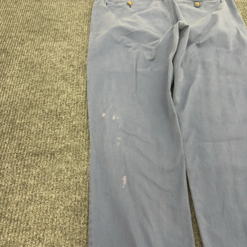 Polo Ralph Lauren Pants Mens 32/30 Blue Cotton Stretch Straight Fit Chino Casual
